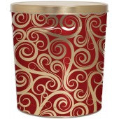 Golden Swirls 6.5 Gallon Tin